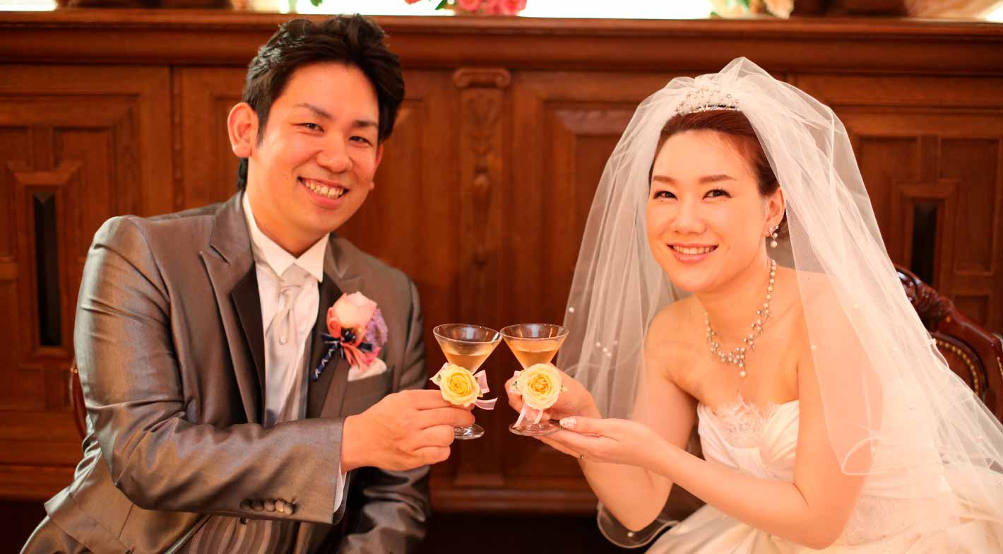 新郎 武利様 新婦 さおり様 お写真