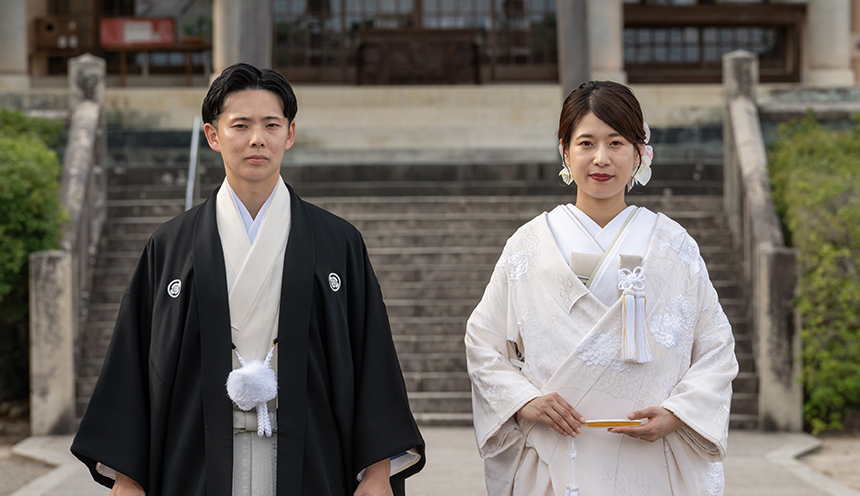 新郎 Ｋ様、新婦 Ｋ様 お写真